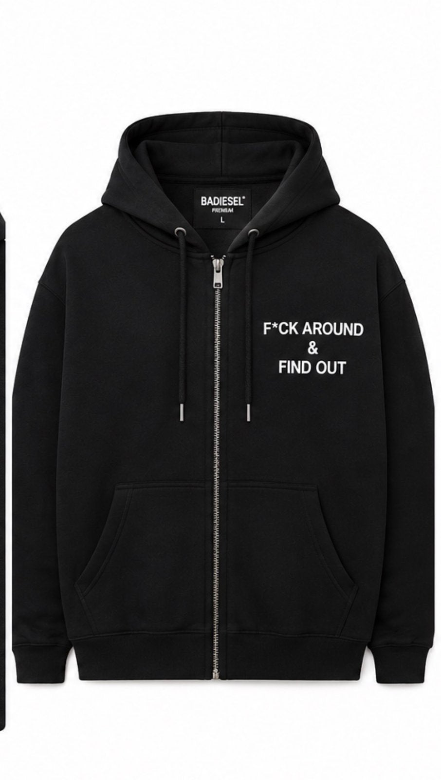 F*ck Around & Find Out zipper Hoodie