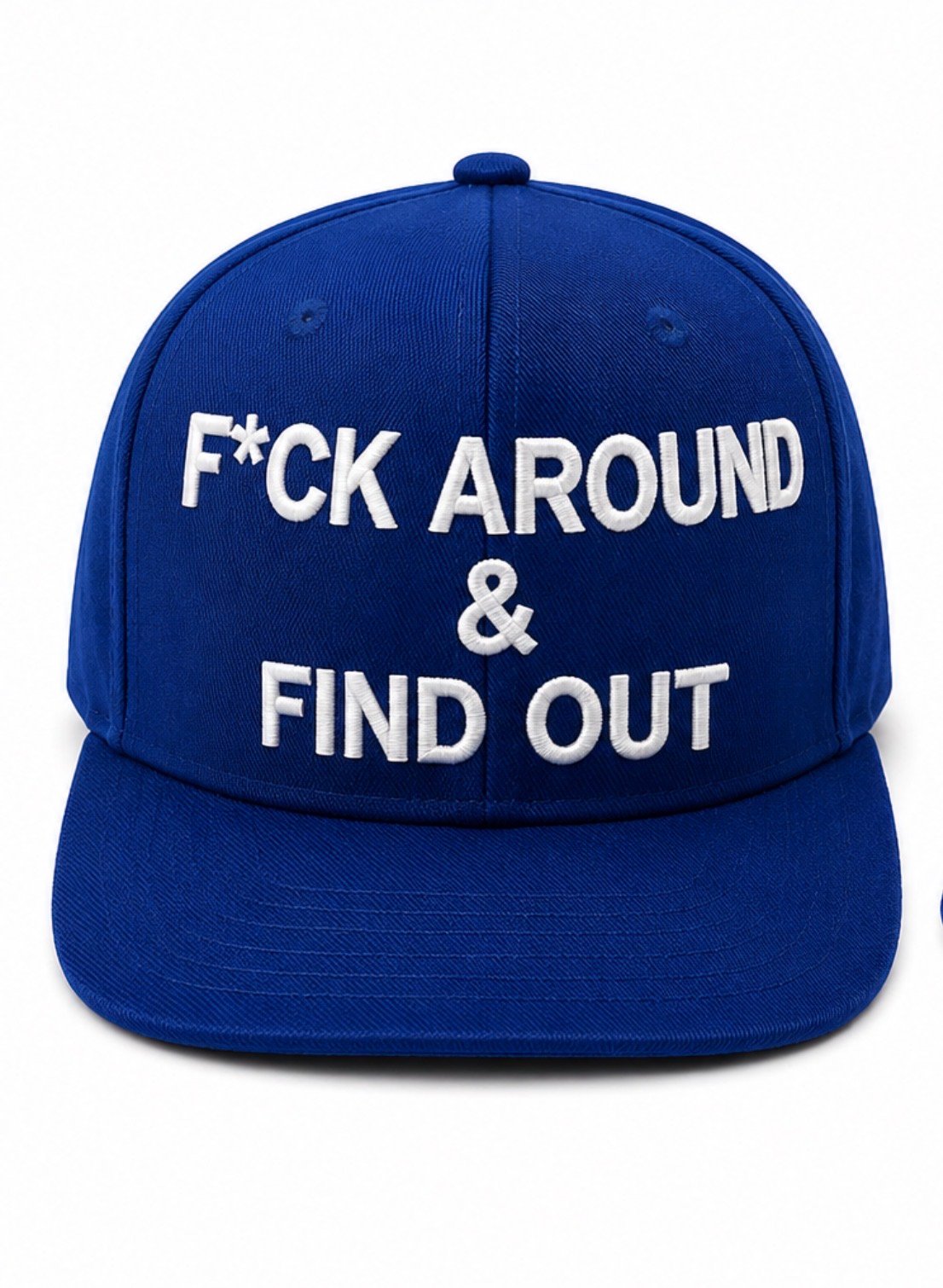 F*ck Around & Find Out Snapback Blue