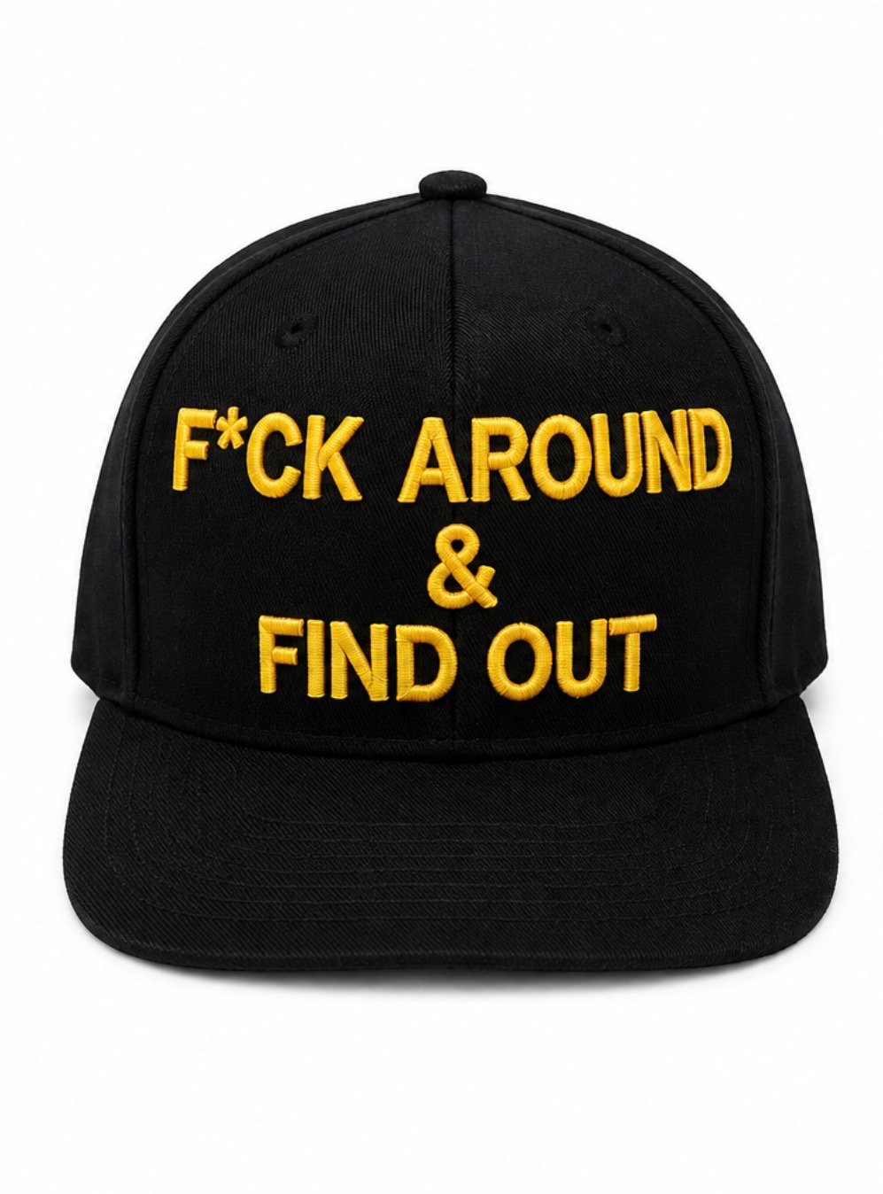 F*ck Around & Find Out Snapback Yellow