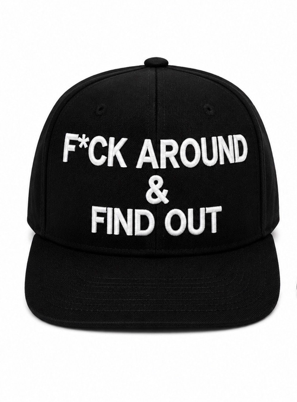 F*ck Around & Find Out Snapback blk